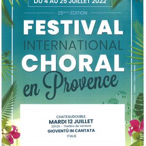 Festival international Choral en Provence